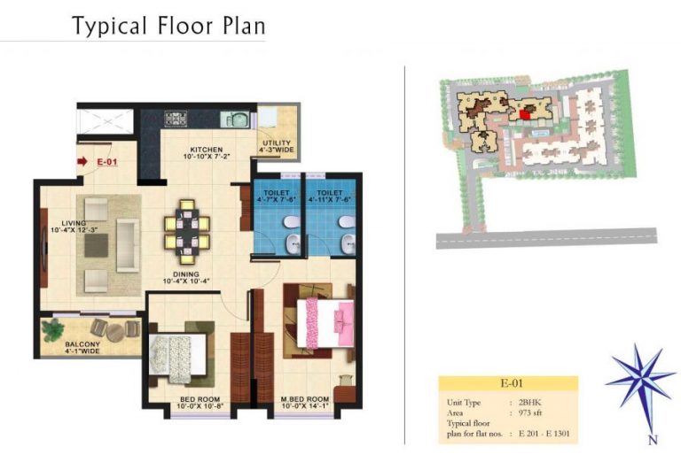 2 BHk – 973 – Kolte Patil Raaga