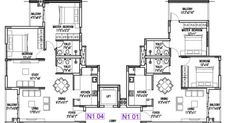 Floor Key Plan 2 – Godrej ECity