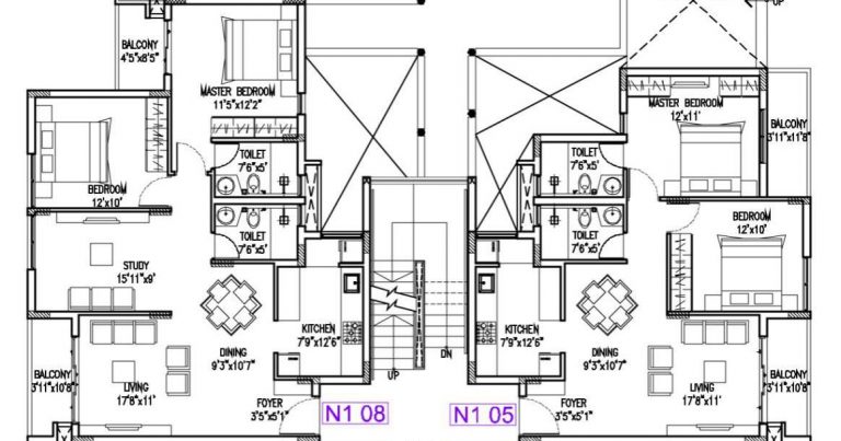 Floor Key Plan 4 – Godrej ECity