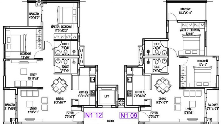 Floor Key Plan 6 – Godrej ECity