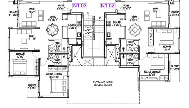 Floor Key Plan – Godrej ECity