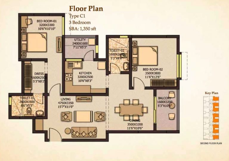 3-bhk-1350-sobha-city