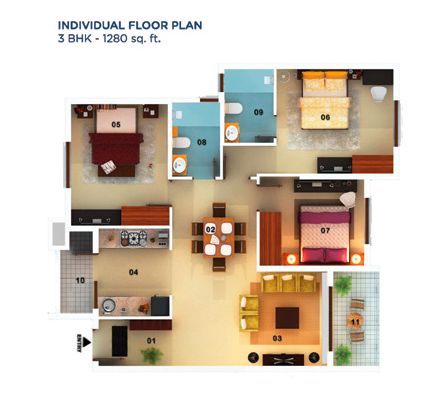 3-bhk-1280-mantri-serenity