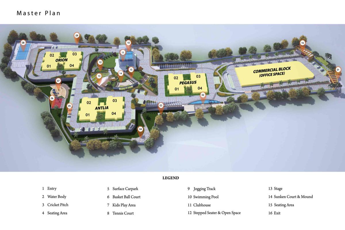 Master Plan Salarpuria Sattva Magnificia