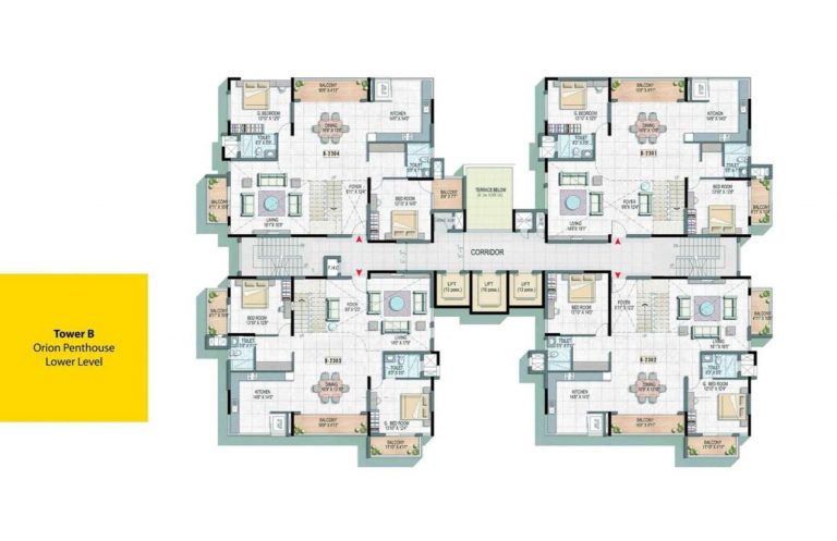 Tower B Orion Penthouse Salarpuria Sattva Magnificia