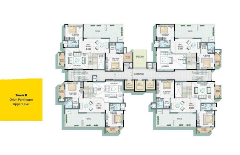 Tower B Orion Penthouse UL Salarpuria Sattva Magnificia