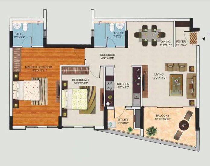 2-bhk-mantri-lithos