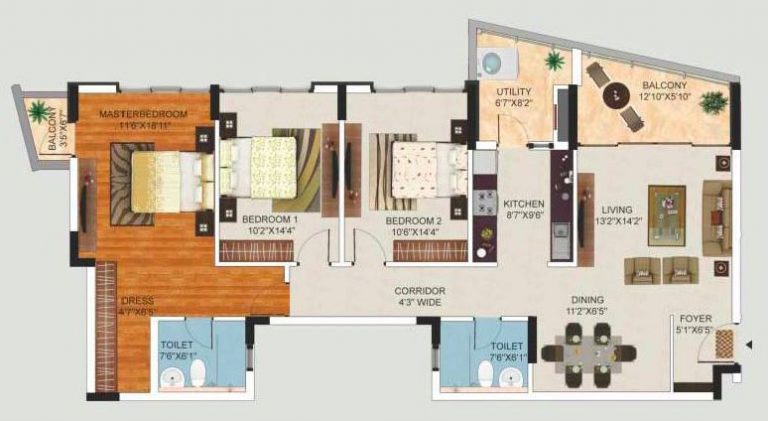 3-bhk-3-mantri-lithos