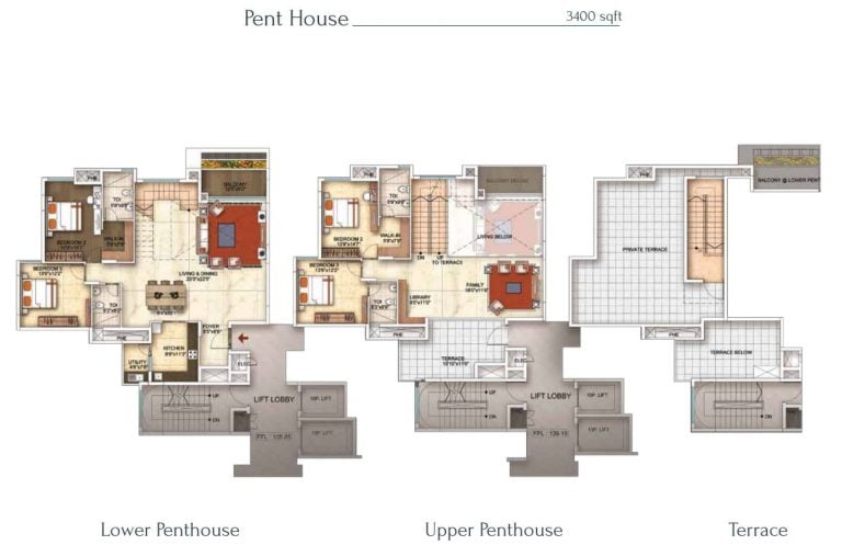 Pent house – 3400 – Five Summits