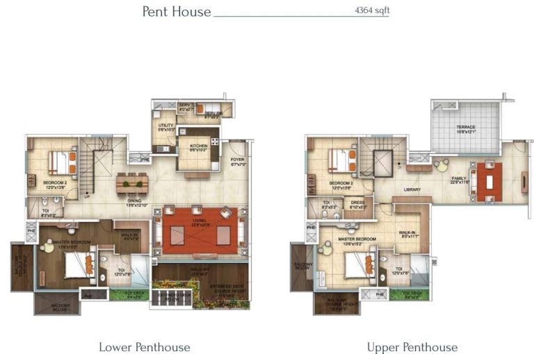 Pent house – 4364 – Five Summits