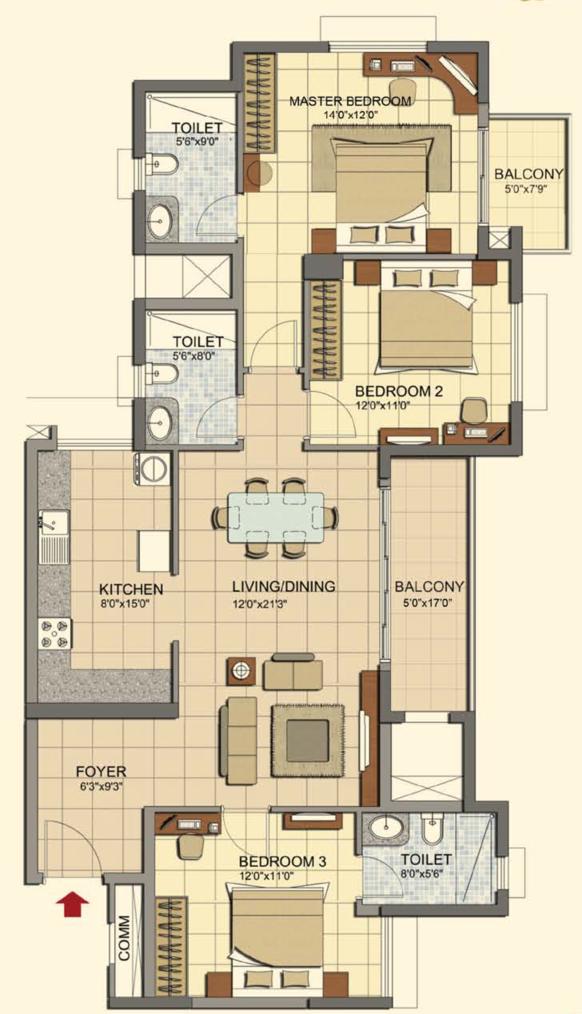 3-bhk-1655-prestige-lakeside-habitat