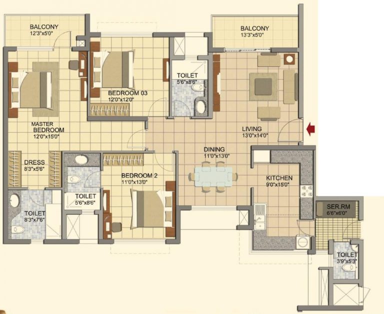 3-bhk-1898-prestige-lakeside-habitat