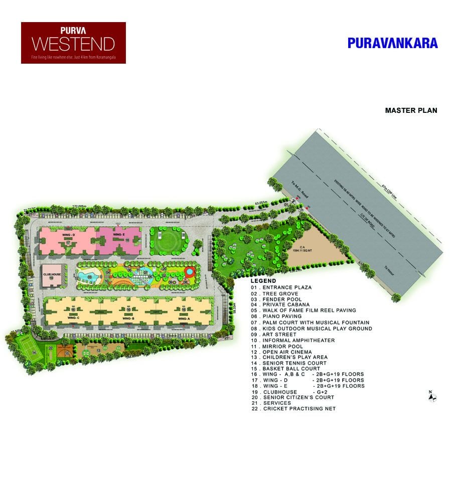 Master Plan – Purva Westend