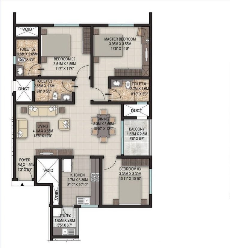 3-bhk-1514-sobha-silicon-oasis