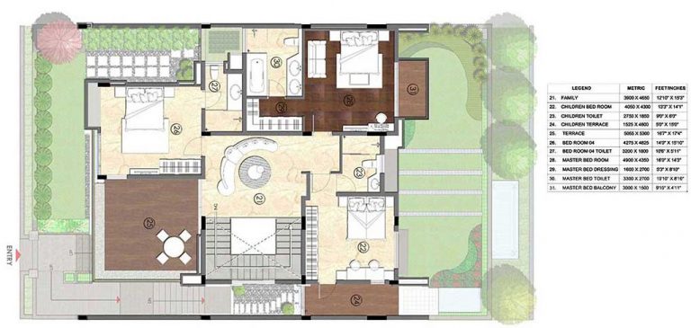 Villa – First Floor – RMZ Sawaan