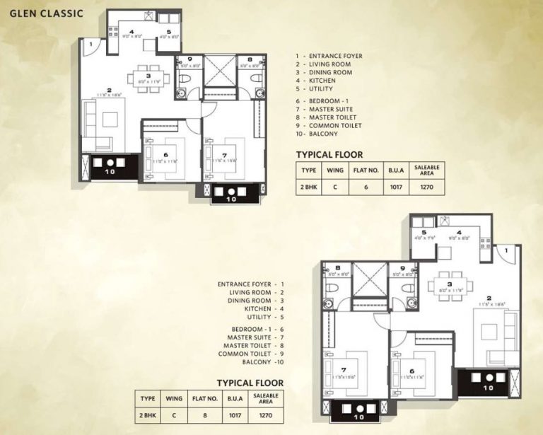 Hiranandani Glen Classic – 2 BHK
