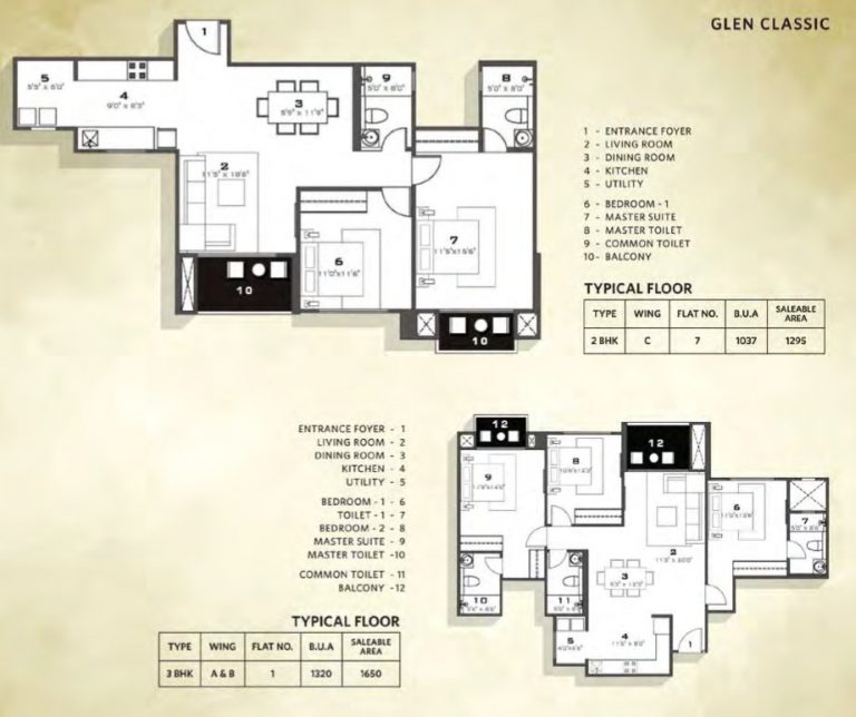 Hiranandani Glen Classic – 2 _ 3 BHK