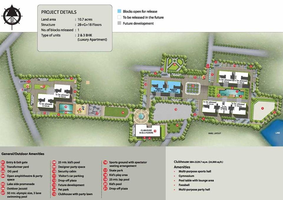 Master Plan – Sobha The Park _ The Plaza