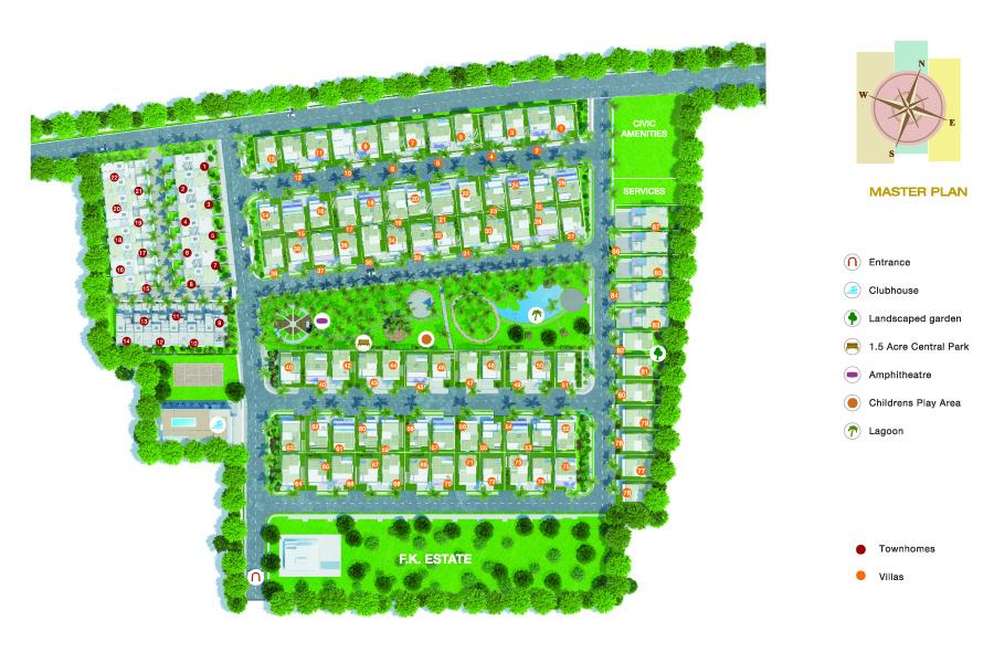 Master Plan – Godrej Gold County