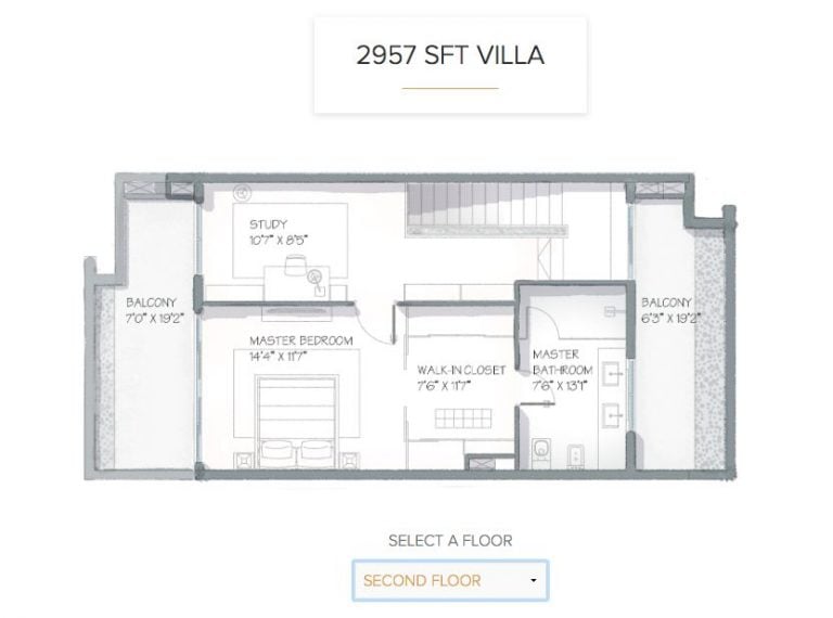 Pvt Garden – 2957 SF – Orchid Alanoville
