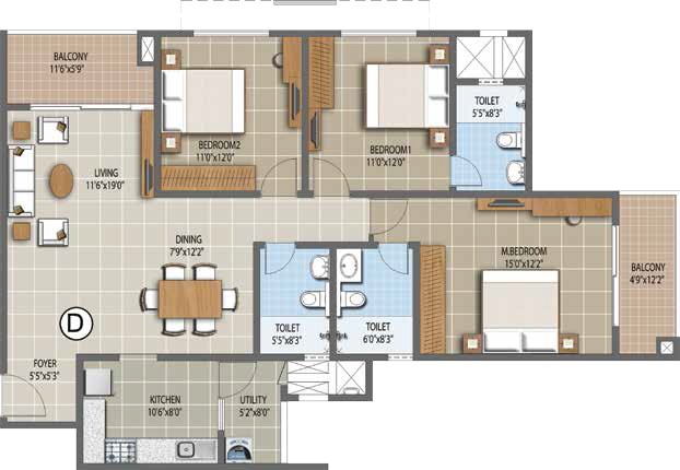 3-bhk-1679-purva-waves