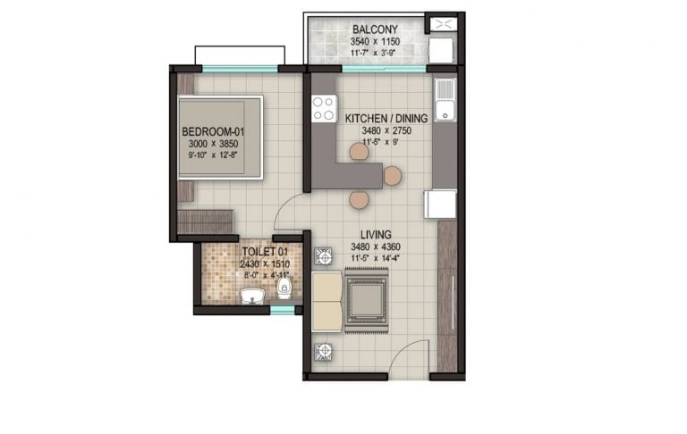1-bhk-645-sobha-dream-acres