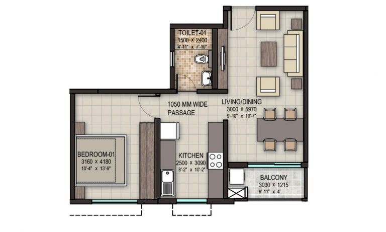 1-bhk-936-sobha-dream-acres