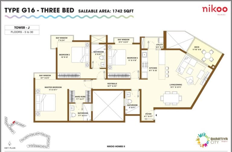 g16-3-bhk-nikoo-homes-phase-2