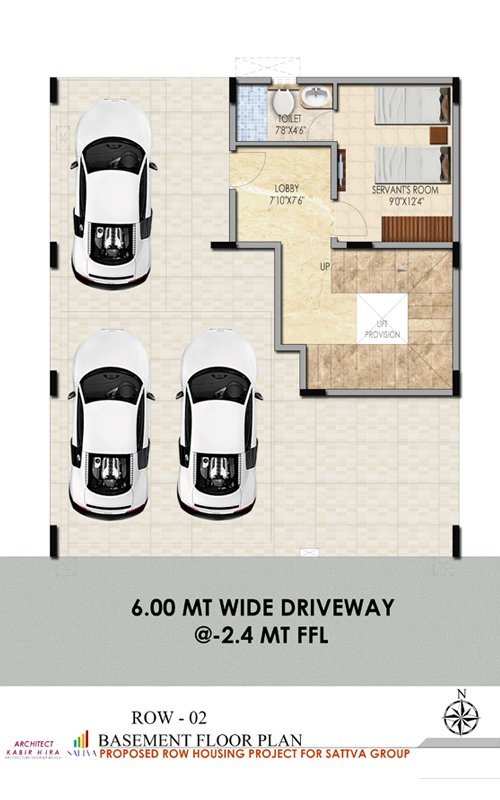 Basement 2 Salarpuria Sattva Northland