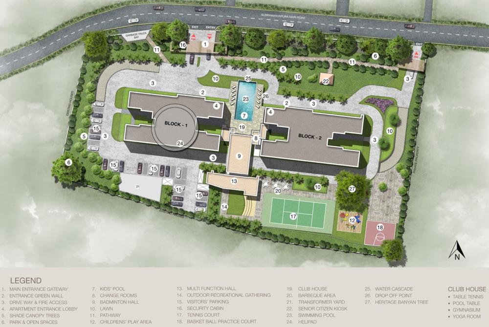 Master Plan – Sobha Clovelly