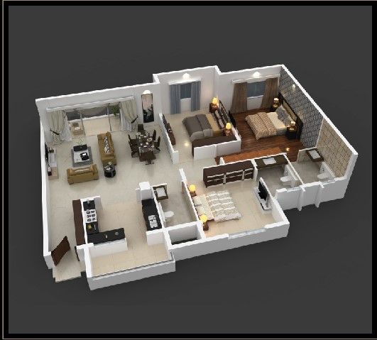 3BHK – 1987 – 2 – Purva Coronation Square