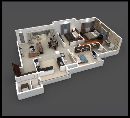 3BHK – 2172 – 2 – Purva Coronation Square