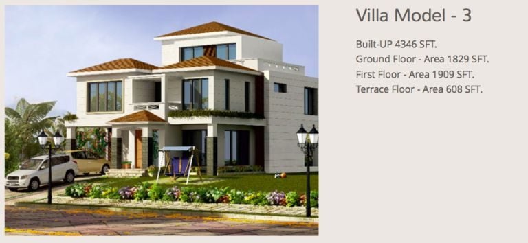 Elevation – Villa 3 – Nambiar Bellezea