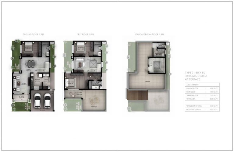 3 BHK Cottage – 2223 – Hiranandani Devanahalli