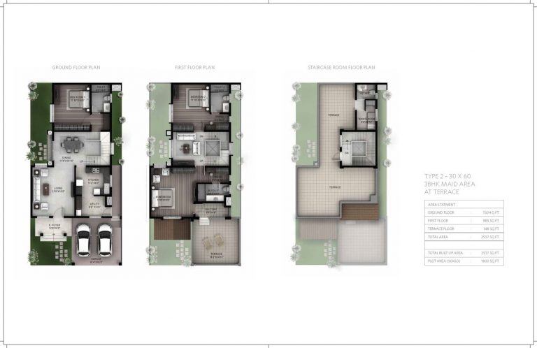 3 BHK Cottage – 2537 – Hiranandani Devanahalli