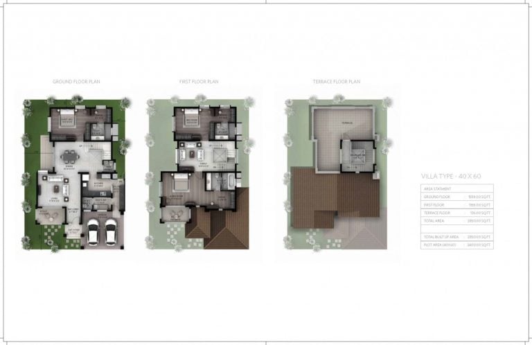 3 BHK Villa – 2850 – Hiranandani Devanahalli