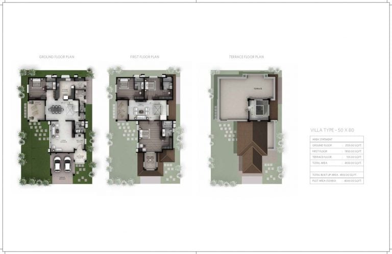 3 BHK Villa – 4000 – Hiranandani Devanahalli