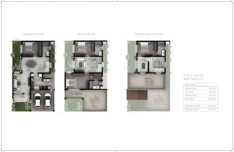 4 BHK Cottage – 2450 – Hiranandani Devanahalli