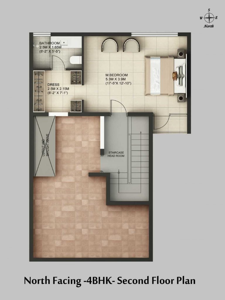 North Facing 4 BHK Second CasaGrand Esmeralda