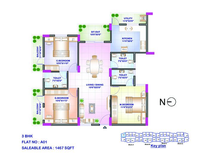 3-bhk-1467-sowparnika-swastika-phase-2