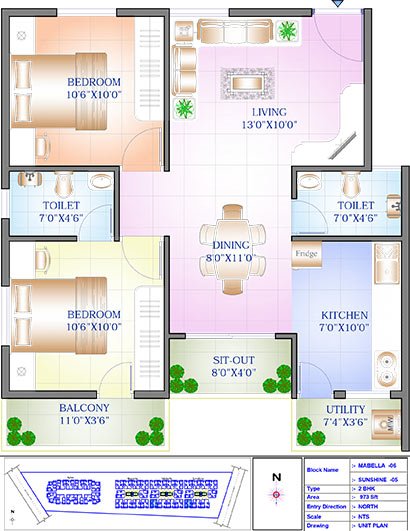 mebella-sunshine-2-bhk-sowpanika-purple-rose