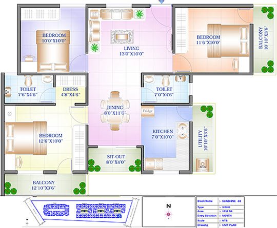 sunshine-3-bhk-b-sowpanika-purple-rose