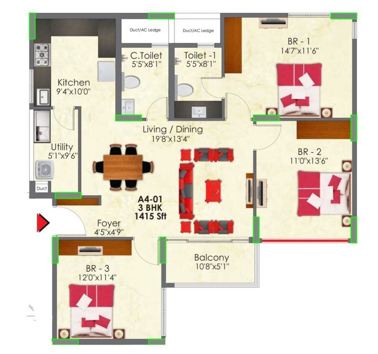3-bhk-1415-snn-raj-greenbay