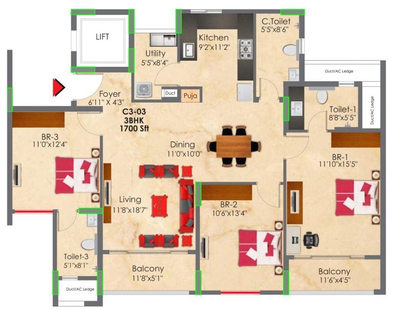 3-bhk-1700-snn-raj-greenbay