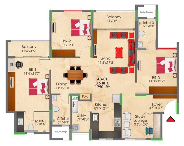 3-5-bhk-1790-snn-raj-greenbay