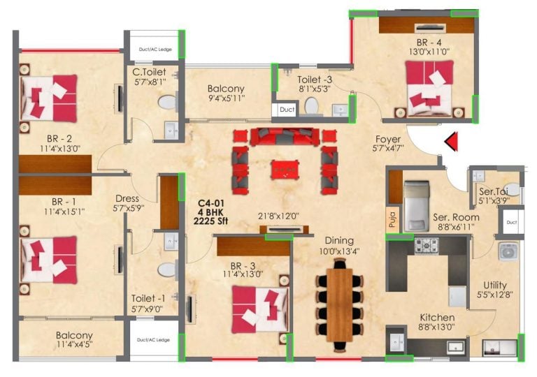4-bhk-2225-snn-raj-greenbay
