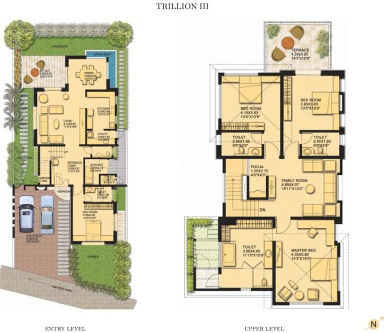 Trillion III – 4 BHK Villa – Pride Crosswinds