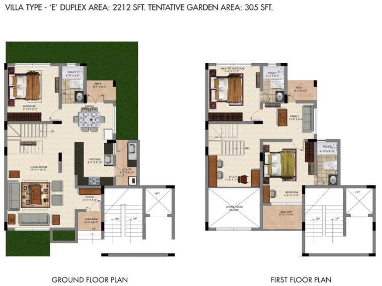 3 BHK – E – 2212 – Valmark CityVille