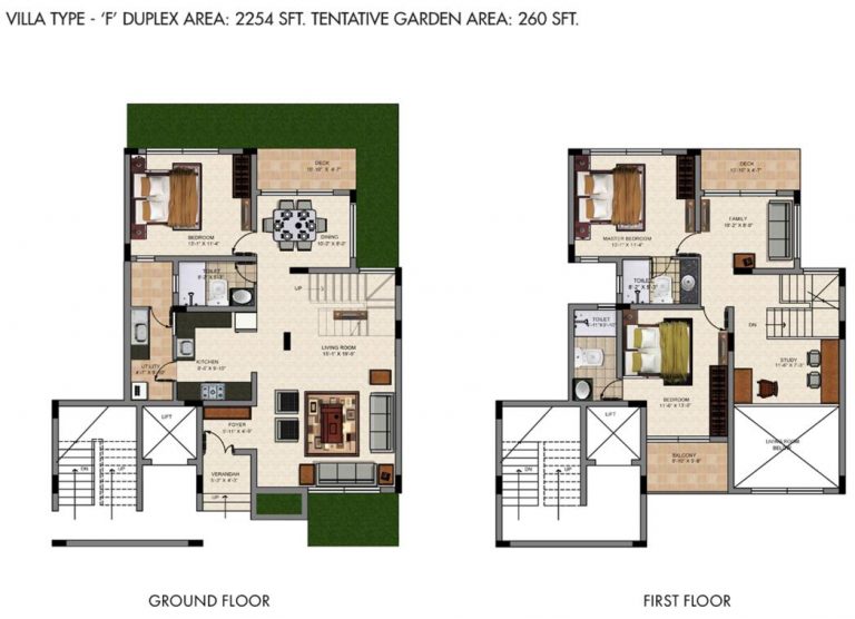 3 BHK – F – 2254 – Valmark CityVille