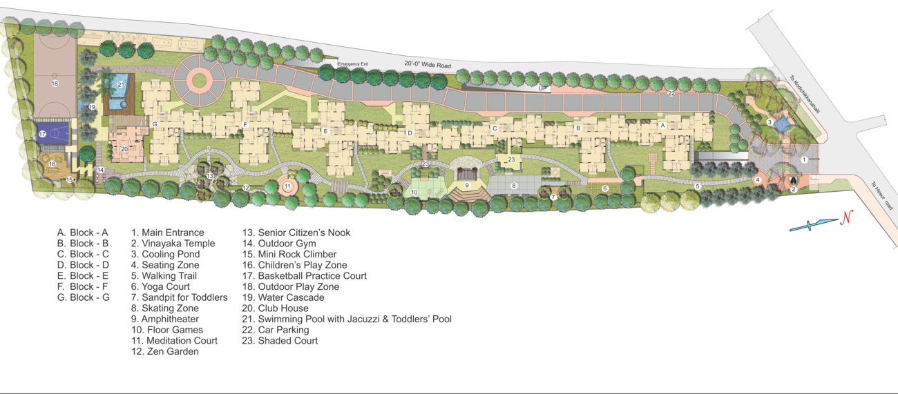 Master Plan – SNN Raj Grandeur